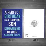 Funny Birthday Card From Son Bought By Daughter In Law Hilarious