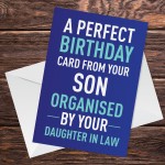 Funny Birthday Card From Son Bought By Daughter In Law Hilarious