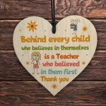 Best Teacher Gifts Thank You For Believing In Me Gift Leaving