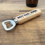 PERSONALISED Fathers Day Gifts for Dad Daddy Him Bottle Opener