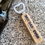 PERSONALISED Fathers Day Gifts for Dad Daddy Him Bottle Opener