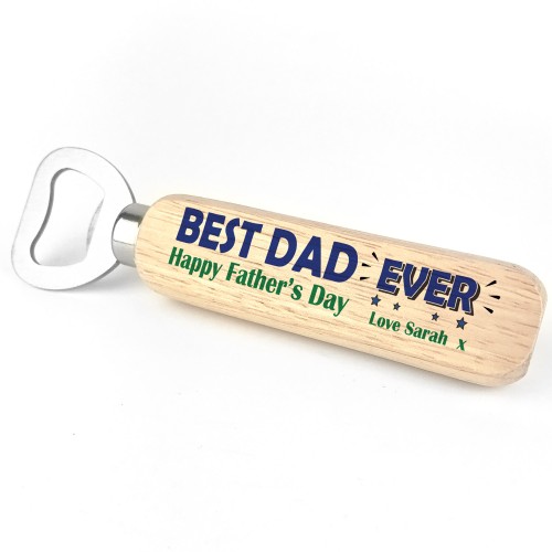 PERSONALISED Fathers Day Gifts For Dad BEST DAD Him Men