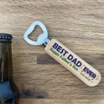 PERSONALISED Fathers Day Gifts For Dad BEST DAD Him Men