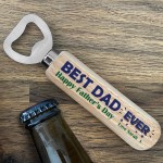 PERSONALISED Fathers Day Gifts For Dad BEST DAD Him Men