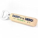 PERSONALISED Dad Daddy Fathers Day Gifts Wooden Bottle Opener