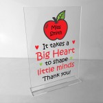 Teacher Gift Thank You School Nursery Pre School Gift