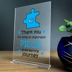 Thank You Gift For Teacher Teaching Assistant Plaque Leaving
