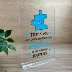Thank You Gift For Teacher Teaching Assistant Plaque Leaving