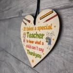 Gift For Teacher Teaching Assistant Leaving School Nursery Gift