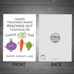 Swede Carrot Lime Sweet Funny Birthday Card Card for Caroline
