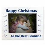 Happy Christmas To The Best Grandad Photo Frame Grandad