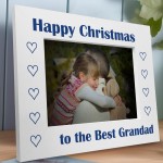 Happy Christmas To The Best Grandad Photo Frame Grandad