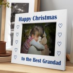 Happy Christmas To The Best Grandad Photo Frame Grandad