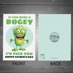 Funny Fathers Day Card For Dad Pick You Joke Card Dad Card
