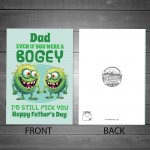 Fathers Day Card Funny Still Pick You Joke Novelty Dad Card