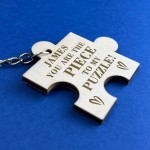 Personalised Engraved Keyring For Him Her Anniversary Gift