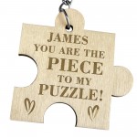 Personalised Engraved Keyring For Him Her Anniversary Gift