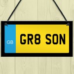 16th 18th 21st Birthday Gift For Son Hanging Sign Great Son Sign