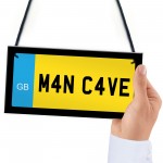 Man Cave Sign Hanging Wall Sign Shed Sign Gift For Dad Uncle