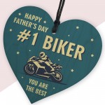 Fathers Day Gift For Biker Motorbike Gift For Dad Grandad Sign