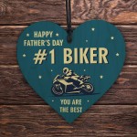 Fathers Day Gift For Biker Motorbike Gift For Dad Grandad Sign