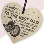 Personalised Biker Gift For Dad Fathers Day Funny Gift For Him