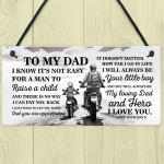 Novelty Motorbike Motorcyle Sign Biker Gift For Dad Fathers Day