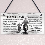 Novelty Motorbike Motorcyle Sign Biker Gift For Dad Fathers Day