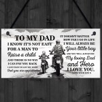 Novelty Motorbike Motorcyle Sign Biker Gift For Dad Fathers Day
