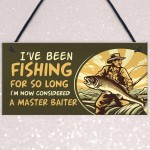 Funny Joke Fishing Sign Fishing Gift Fishing Accessories Shed