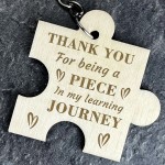 Thank You Keyring For Teacher Teaching Assistant Nursery Teacher