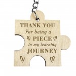 Thank You Keyring For Teacher Teaching Assistant Nursery Teacher