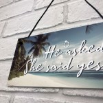 Engagement Gift For Couple Daughter Son He Asked She Said Yes
