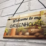 Novelty Greenhouse Sign Garden Sign Summerhouse Shed Sign