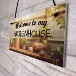 Novelty Greenhouse Sign Garden Sign Summerhouse Shed Sign