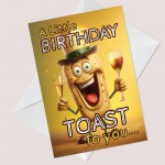 Funny Birthday Card For Him Her Men Women Mum Dad Brother