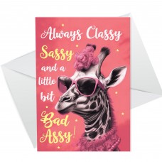 Funny Birthday Cards For Women Her Novelty Card For Best Friend