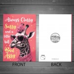 Funny Birthday Cards For Women Her Novelty Card For Best Friend