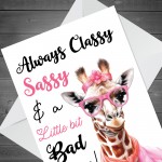 Funny Birthday Cards For Her Best Friend Sister Novelty Birthday