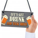 Novelty Bar Sign Garden Signs Home Bar Sign Alcohol Gift