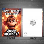 Birthday Card For Mum or Dad Funny Card From Daughter Son Cards 
