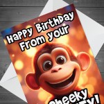 Birthday Card For Mum or Dad Funny Card From Daughter Son Cards 