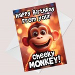 Birthday Card For Mum or Dad Funny Card From Daughter Son Cards 