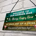 Colourful Garden Sign Home Bar Garden Signs And Plaques Funny