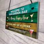 Colourful Garden Sign Home Bar Garden Signs And Plaques Funny