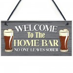 Funny HOME BAR Signs And Plaques Novelty Bar Sign Garden Sign