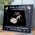 Daddy To Be Gift From Bump Wood Photo Frame Daddy To Be