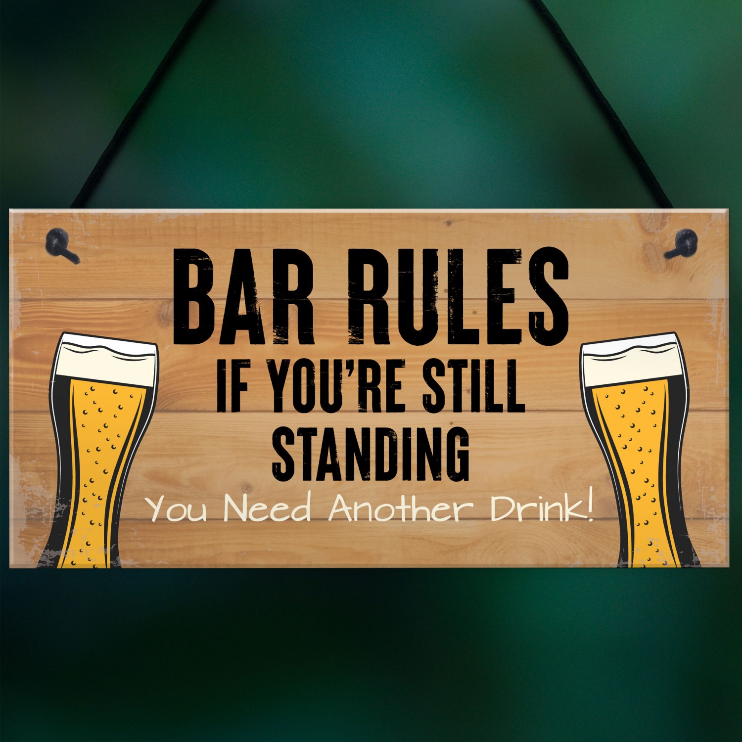 Retro Tin Sign Metal Poster – 8.2x12 Inch Rectangle, Classic Bar Pub Plaque, Art Deco, Customizable