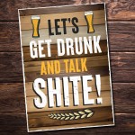 Bar Sign For Home Bar Garden Signs Hanging Sign FUNNY Alcohol