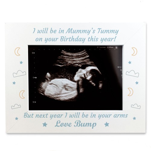 Birthday Gift For Daddy To Be Wooden Photo Frame From Bump Gifts